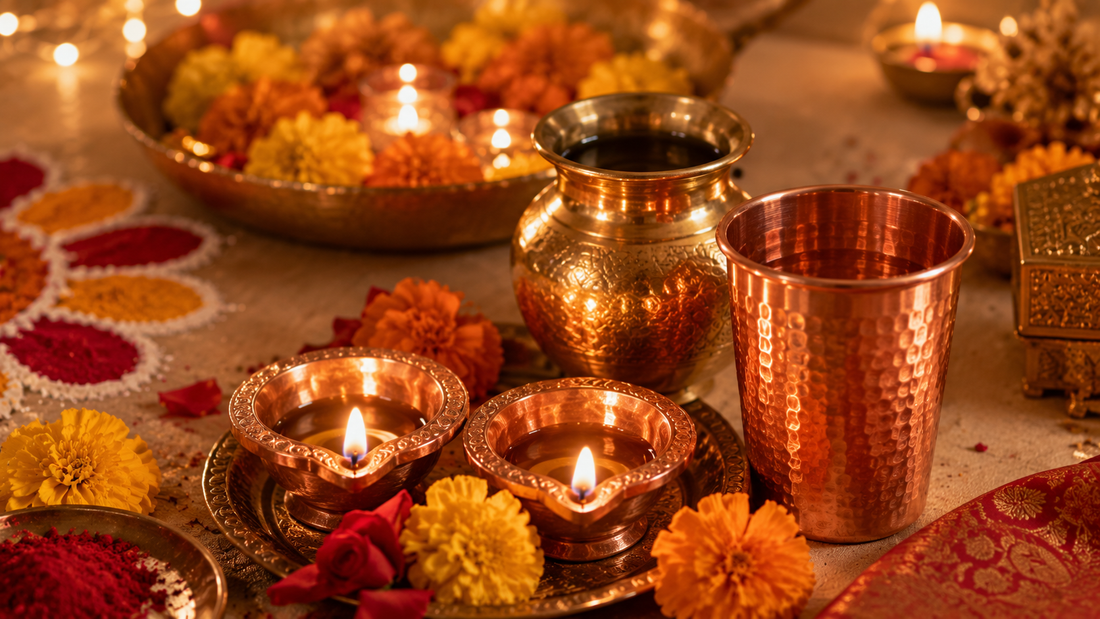 Diwali Gifting Guide: Traditional Copper & Brass Pieces for Every Budget