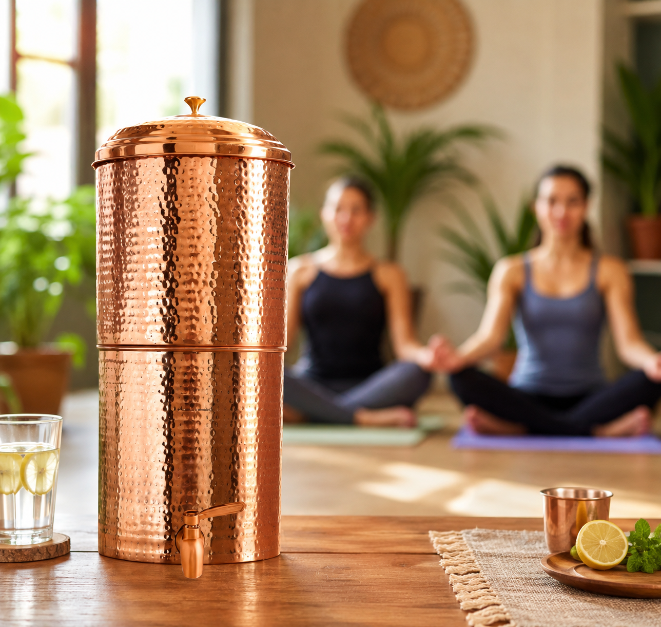 20L copper water filter dispensing purified water